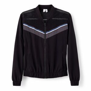 Zella Mesh Track Jacket Black